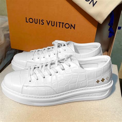 louis vuitton witte sneakers